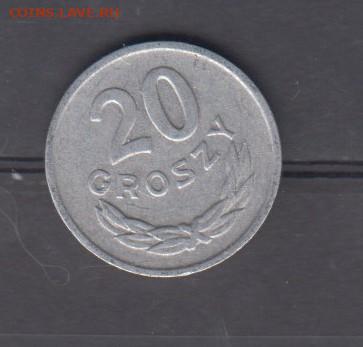 ПНР 1962 20 грошей до 16 08 - 69а