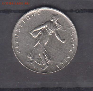 Франция 1969 1 франк до 02 09 - 555а