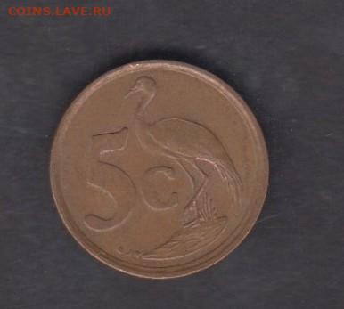 ЮАР 1996 5с (цапля) до 25 09 - 59а
