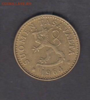 Финляндия 1964 10 пенни S до 27 09 - 419