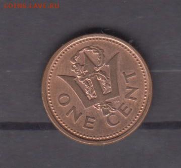 Барбадос 2004 1цент ( в блеске) до 29 10 - 300а