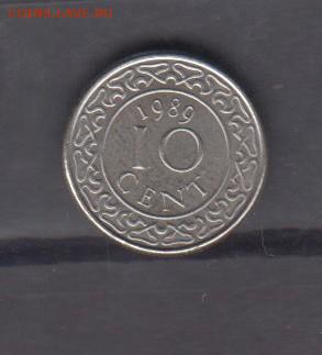 Суринам 1989 10 центов до 30 10 - 34