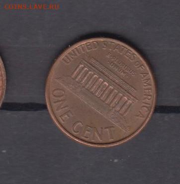 США 1995 ( D) 1 цент до 01 10 - 162а