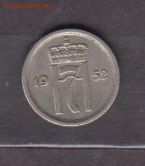 Норвегия 1952 25о до 15 11 - 194а