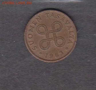 Финляндия 1963 1пенни до 10 12 - 87