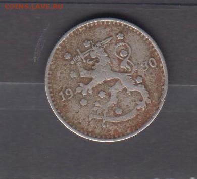 Финляндия 1930 1 марка до 10 12 - 160