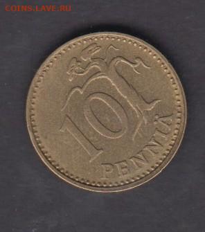 Финляндия 1963 10 пенни S до 10 12 - 418а