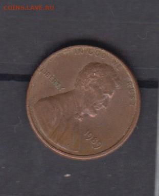 США 1989 1 цент  до 22 12 - 152
