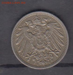 Германия 1914 10пф (Е) до 23 12 - 542а