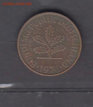 ФРГ 1976 2пф(J) до 23 12 - 595