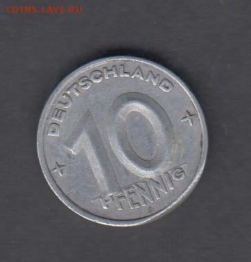 ГЕрмания 1948 10пф до 23 12 - 6