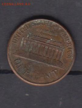 США 1992 1 цент (D)до 23 12 - 158а