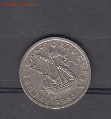 Португалия 1985  2,5 эскудо до 09 02 - 54а