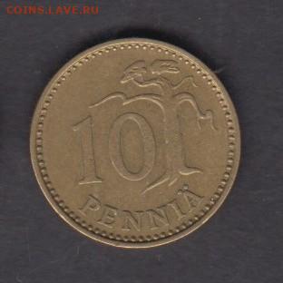 Финляндия 1972 10 пеннни S до 16 03 - 421а