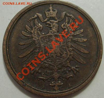 2 пфеннига 1876 Германия до 12 февраля 23 - 00 мск - s63003915