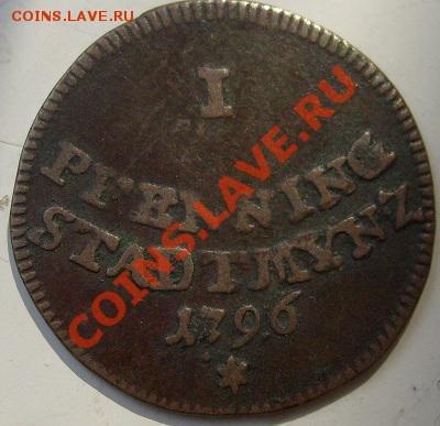 1 Pfenning 1796 до 12 февраля 23 - 00 мск - s6300309