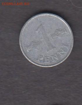Финляндия 1970 1 пенни (ал) до 08 05 - 93а