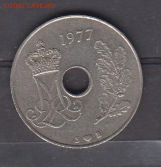 Дания 1977 25о до 11 05 - 500а