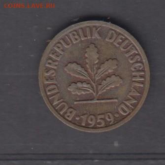 ФРГ 1959 2пф F до 18 05 - 593