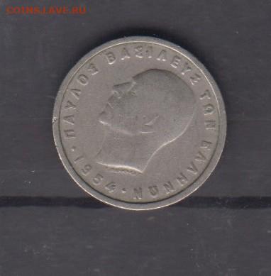 Греция 1954 1 драхма до 02 06 - 40а