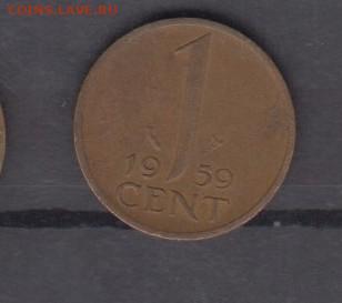 Голландия 1959 1 цент до 06 06 - 88