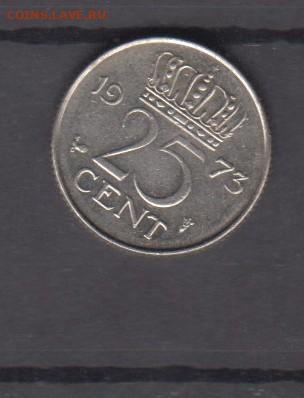 Голландия 1973 25 центов  до 06 06 - 113