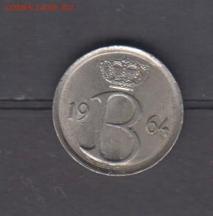 Бельгия 1964 25 сантимов ( надп на голландском ) до 08 06 - 5а