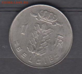Бельгия 1970 1 франк  надп на голландском до 10 06 - 58а