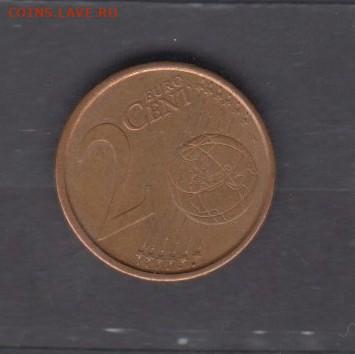 Испания 2000 2 цента до 17 06 - 32а
