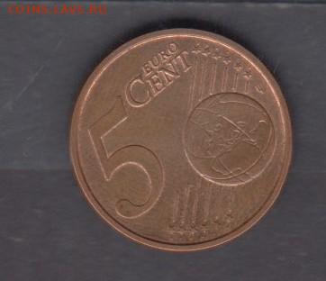 Италия 2002 5центов до 19 06 - 62а