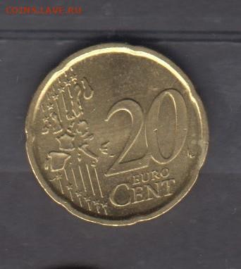 Испания 1999 20 центов до 04 07 - 80а