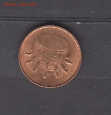 Малайзия 2001 1 сен ( блеск) до 08 07 - 669а