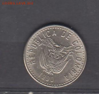 Колумбия 1990 10 песо до 11 07 - 719а