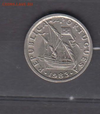 Португалия 1983 2,5 эскудо ( блеск) до 20 07 - 107