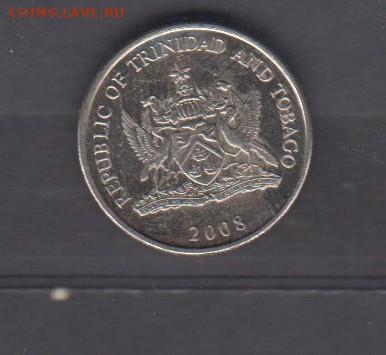 Тринидад и тобаго 2008 25 центов цветы до 06 10 - 657а