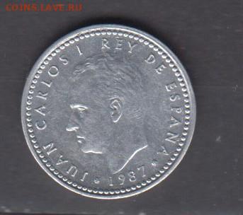 Испания 1987 1 песета ( блеск) до 09 10 - 105