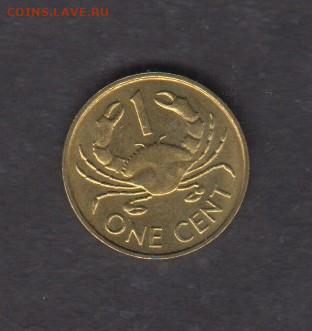 Сейшеллы 1990 1ц (без оборота) (краб) до  13 10 - 54а