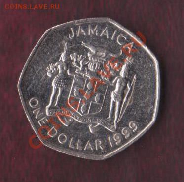 Ямайка,  1 Доллар 1999 (22.02) - 19