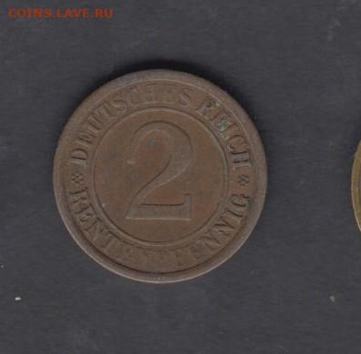 Германия 1924 2пф А до 09 11 - 30