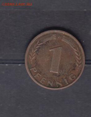 ФРГ 1950 1 пф F до 09 11 - 8