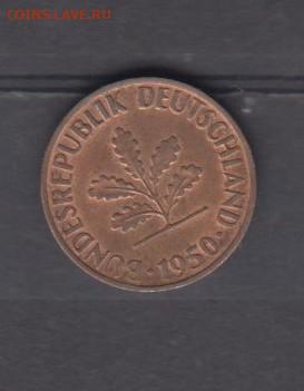 ФРГ 1950 1пф (G) до 09 11 - 9а