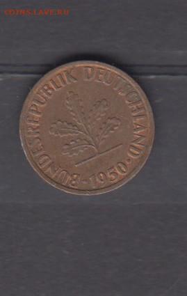 ФРГ 1950 1пф J до 09 11 - 10а