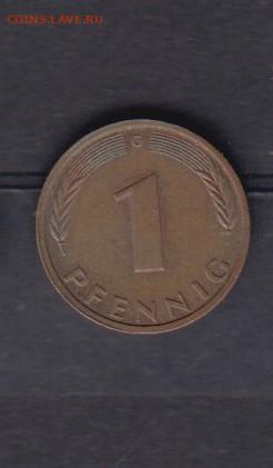 ФРГ 1991 1 пф Gдо 09 11 - 11