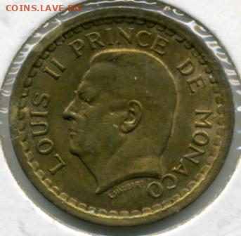 2 франка 1945 года Монако до 10.11 до 22.00 - 2 франка 1945().JPEG