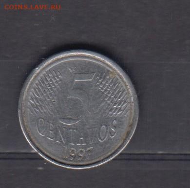 Бразилия 1997 5 сентаво до 15 11 - 771