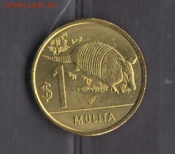 Уругвай 2012 1 песо фауна без оборота до 18 11 - 814