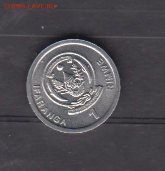 Руанда 2003 1 франк ( без оборота) до 02 12 - 44а