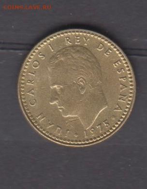 Испания 1975(76) 1 песета ( блеск) до 02 12 - 211