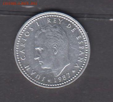 Испания 1987 1 песета ( блеск) до 02 12 - 215