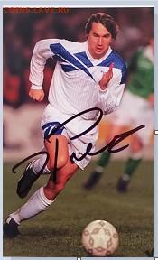 Вымпел ЦСКА времен СССР с автографом - др